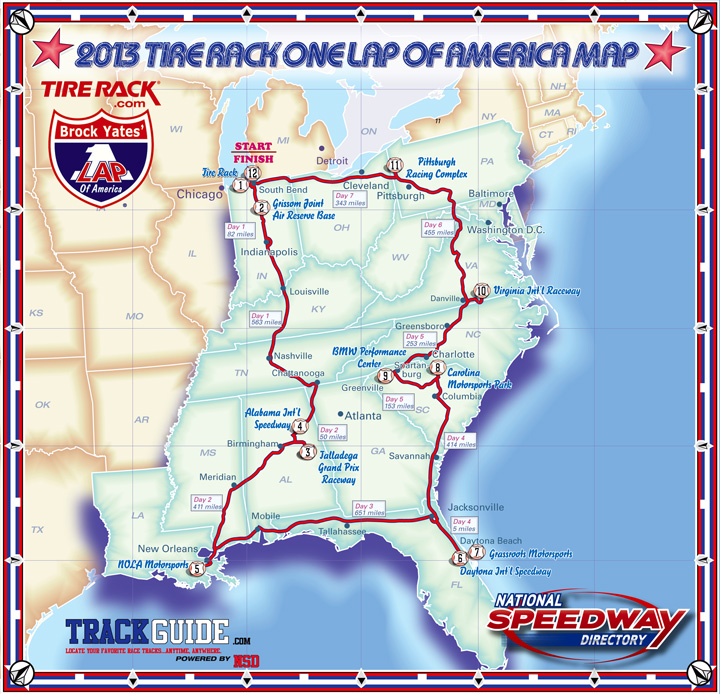OLOA Course Map