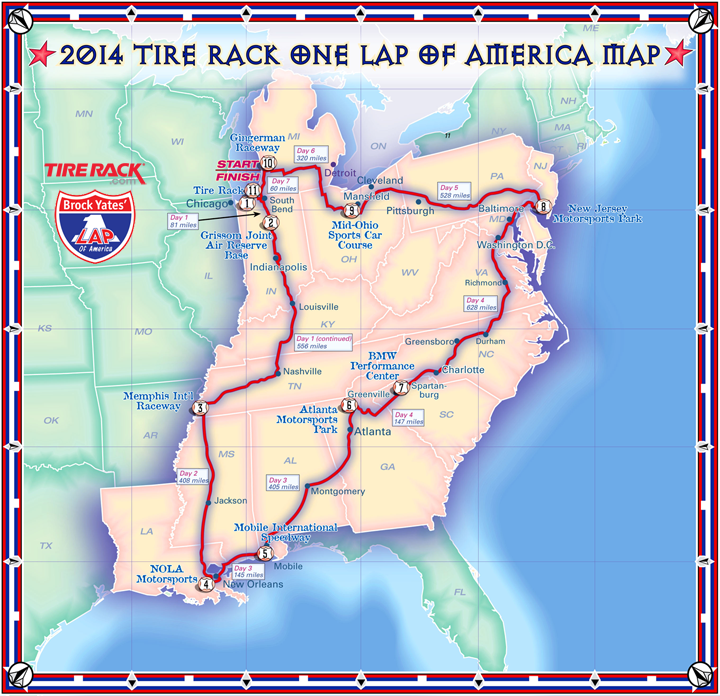 OLOA Course Map